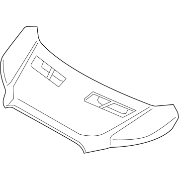 Ford LK4Z-16612-B Hood Assembly