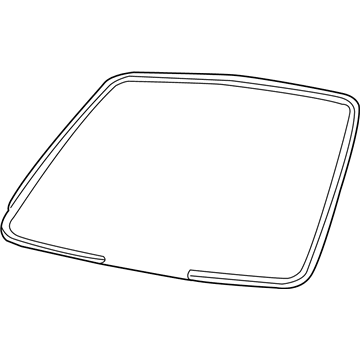 Ford 8A4Z-7403100-A Glass - Windscreen