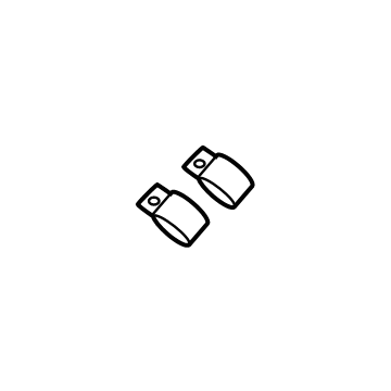 Lincoln NU2Z-5K256-B Rear Muffler Clamp
