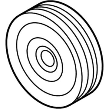 Ford 6L3Z-6C348-A Pulley