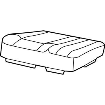 Ford 1L3Z-1562900-NAA Cover Assembly - Seat Cushion