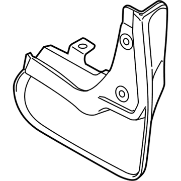 Ford DT1Z-16A550-A Kit - Mudflap