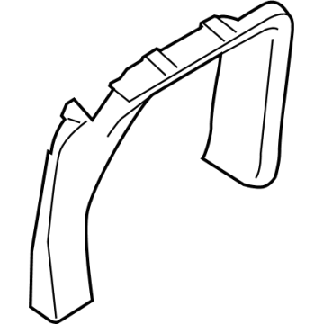 Ford EK4Z-6125561-AA Moulding - Rear Window