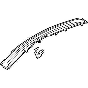 Lincoln AE9Z-74044E82-AA Grille