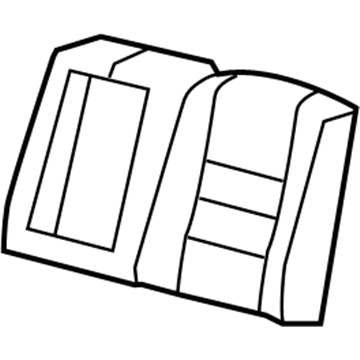 Ford 4C3Z-2666601-EAA Cover Assembly - Seat Back