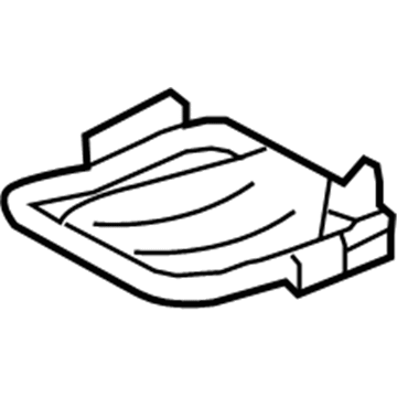 Ford YC3Z-2863160-AA Frame And Spring - Rear Seat Cushion
