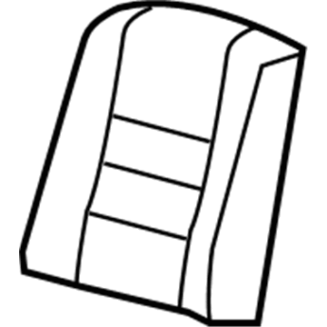 Ford 2C3Z-2564810-AA Pad - Seat Back