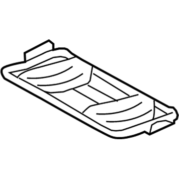 Ford YC3Z-2863161-AA Frame And Spring - Rear Seat Cushion
