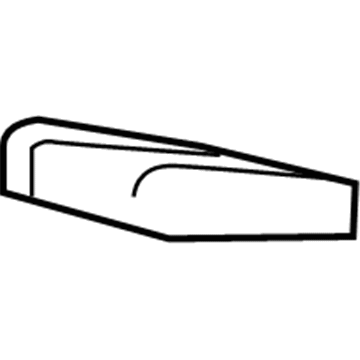 Ford 5C3Z-2863804-AAB Cover Assembly - Rear Seat