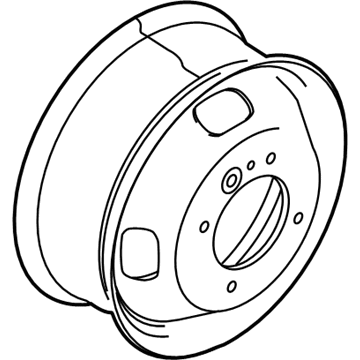 Ford AC3Z-1015-A Wheel Assembly