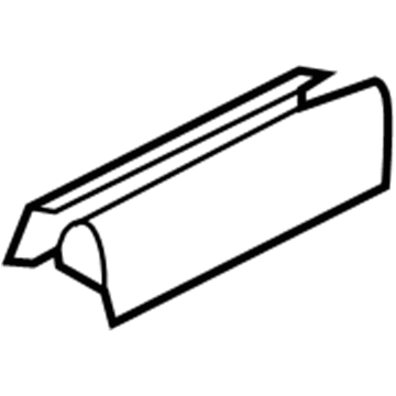 Lincoln DS7Z-5461749-AG Cover - Seat Track