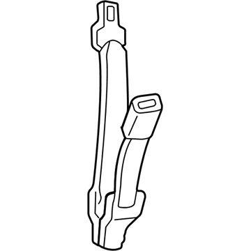 Ford F75Z-7860045-FFF Buckle Assembly - Seat Belt