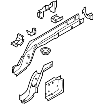 Ford PR3Z-6310124-A Member Assembly - Floor Side Rear