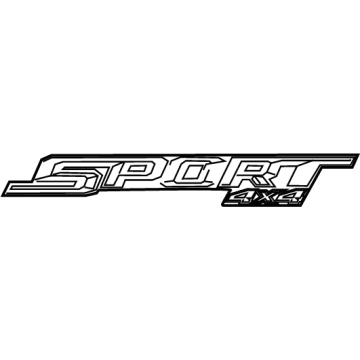 Ford ML3Z9925622F Decal - Name Plate