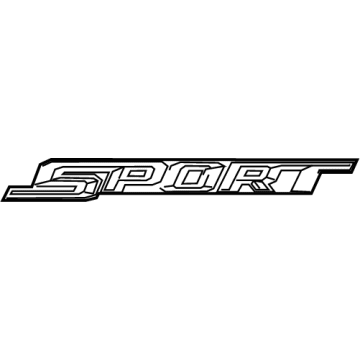 Ford ML3Z-9925622-C Decal - Name Plate