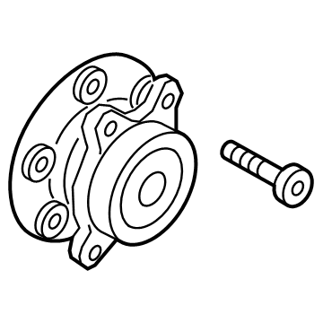 Lincoln K2GZ-1104-A Hub Assembly - Wheel