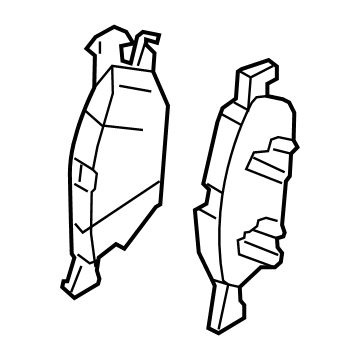 Ford Edge Brake Pads - M2GZ-2001-A