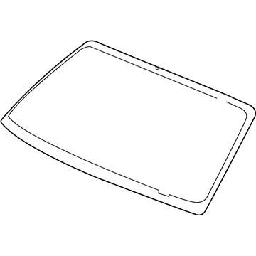Ford 7C3Z-2503100-A Glass - Windscreen