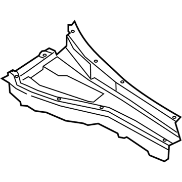 Ford LB5Z-78022A68-BA Grille - Cowl Top