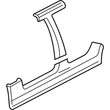 Ford YS4Z-74211A10-BA Panel - B Pillar