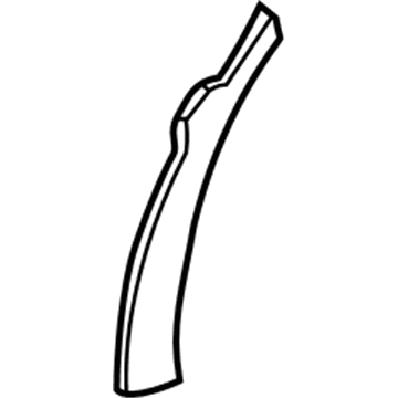 YS4Z-5402039-AA Ford Lower Reinforcement, Upper Driver Side Illustration 1 of 1