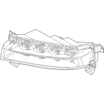 Lincoln NL7Z-15200-A Lamp Assembly - Fog - Front
