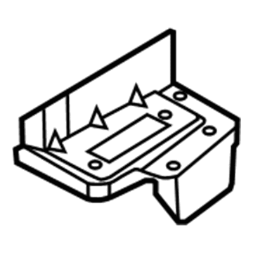 Ford 8A8Z-7411250-A Extension - Rear Floor Panel - Side