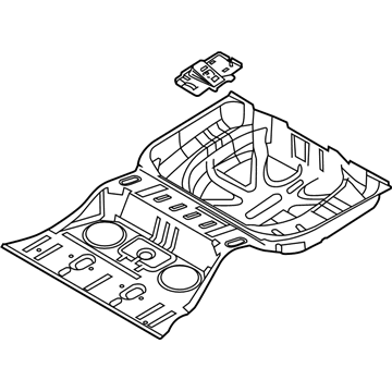 Ford DA8Z-7411160-B Plate