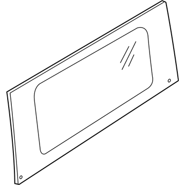 Ford DT1Z-6129727-C Window Assembly - Side