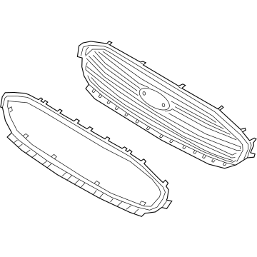 Ford Transit Connect Grille - KT1Z-8200-SA