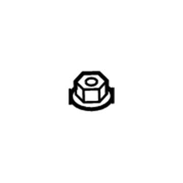 Mercury -W710015-S440 Nut And Washer Assembly - Castle