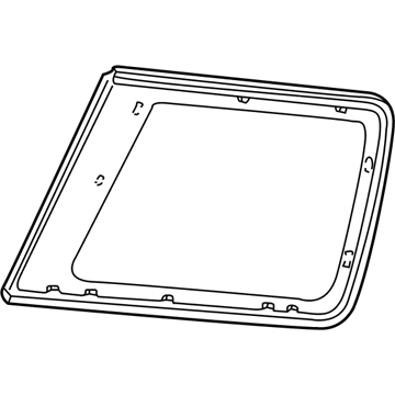 Ford F87Z-7829710-AA Glass - Quarter Window