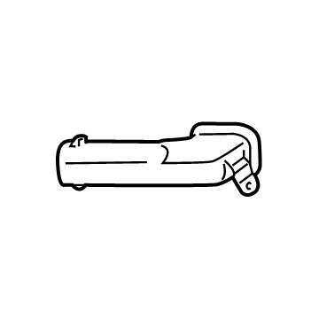 Ford KB3Z-18491-AA Duct - Heater Outlet