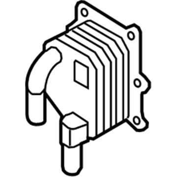 Ford 8A8Z-6A642-A Oil Cooler Assembly