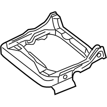 Ford 8G1Z-5463100-A Frame And Spring - Front