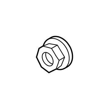 Ford -W520414-S440 Nut - Adjusting