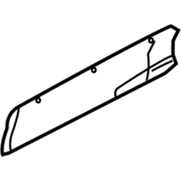 Ford 4R3Z-7654602-BAA Cover - Quarter Trim