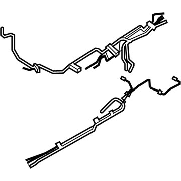 Ford Edge PCV Valve Hose - 9T4Z-9S284-B