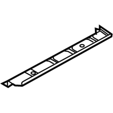 Ford 5G1Z-5410784-AA Panel - Rear Floor Side Member Closing
