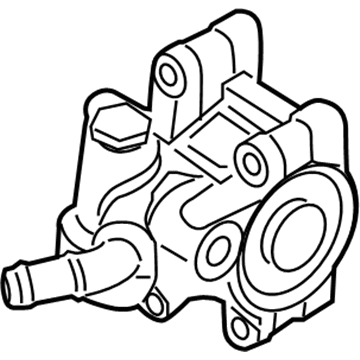 Ford 3L5Z-3A674-AARM Remanufactured Pump Assembly - Power Steering
