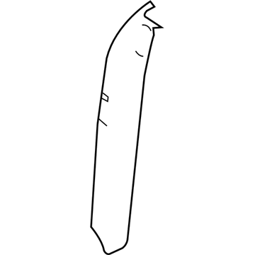 Ford BK3Z-6141038-A Pillar - Rear