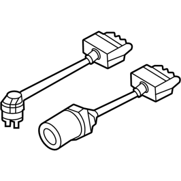 Ford LJ9Z-14A411-W Wall Outlet Connector (120V Nema)
