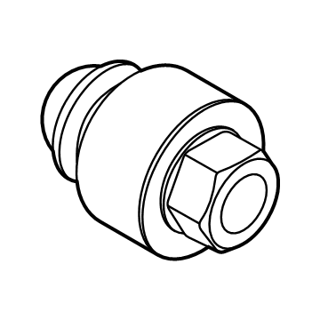 Ford EK4Z-1A043-A Nut - Wheel