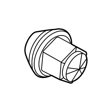 Ford ACPZ-1012-B Nut - Wheel