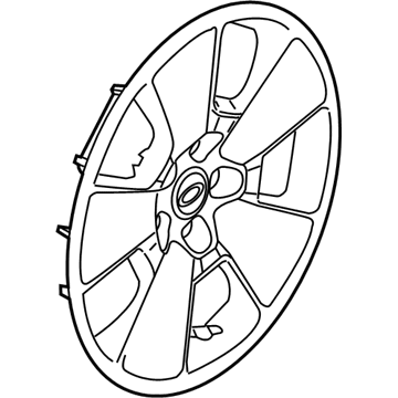 Ford BB5Z-1130-C Cover - Wheel