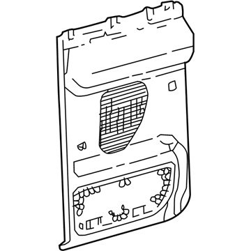 Ford 6C2Z-16310A90-A Retainer - Trim Panel