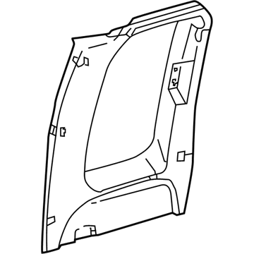 Ford F81Z-2825508-AAC Molding - Rear Window