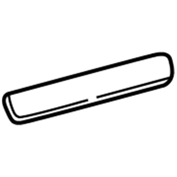 Ford F75Z-7813260-AAA Scuff Plate, Front Outer F75Z-7813260-AAA Ford Scuff Plate, Front Outer Illustration 1 of 1