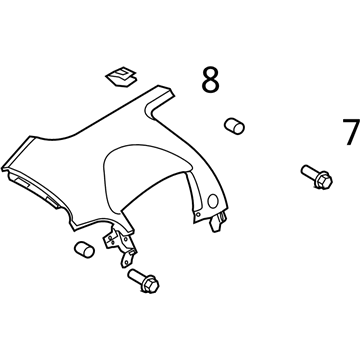 Lincoln BA1Z-78044F58-BA Cover