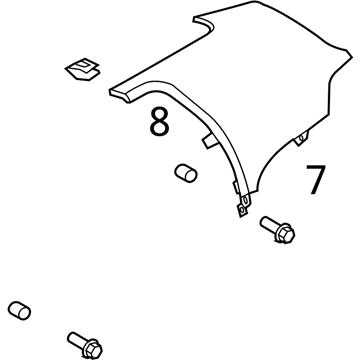 Lincoln BA1Z-78044F58-AA Cover